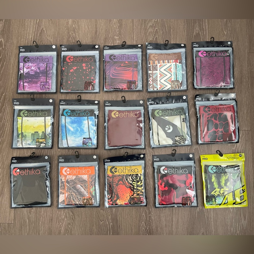 Ethika MID Boxer Briefs 1 PAIR MYSTERY BOX